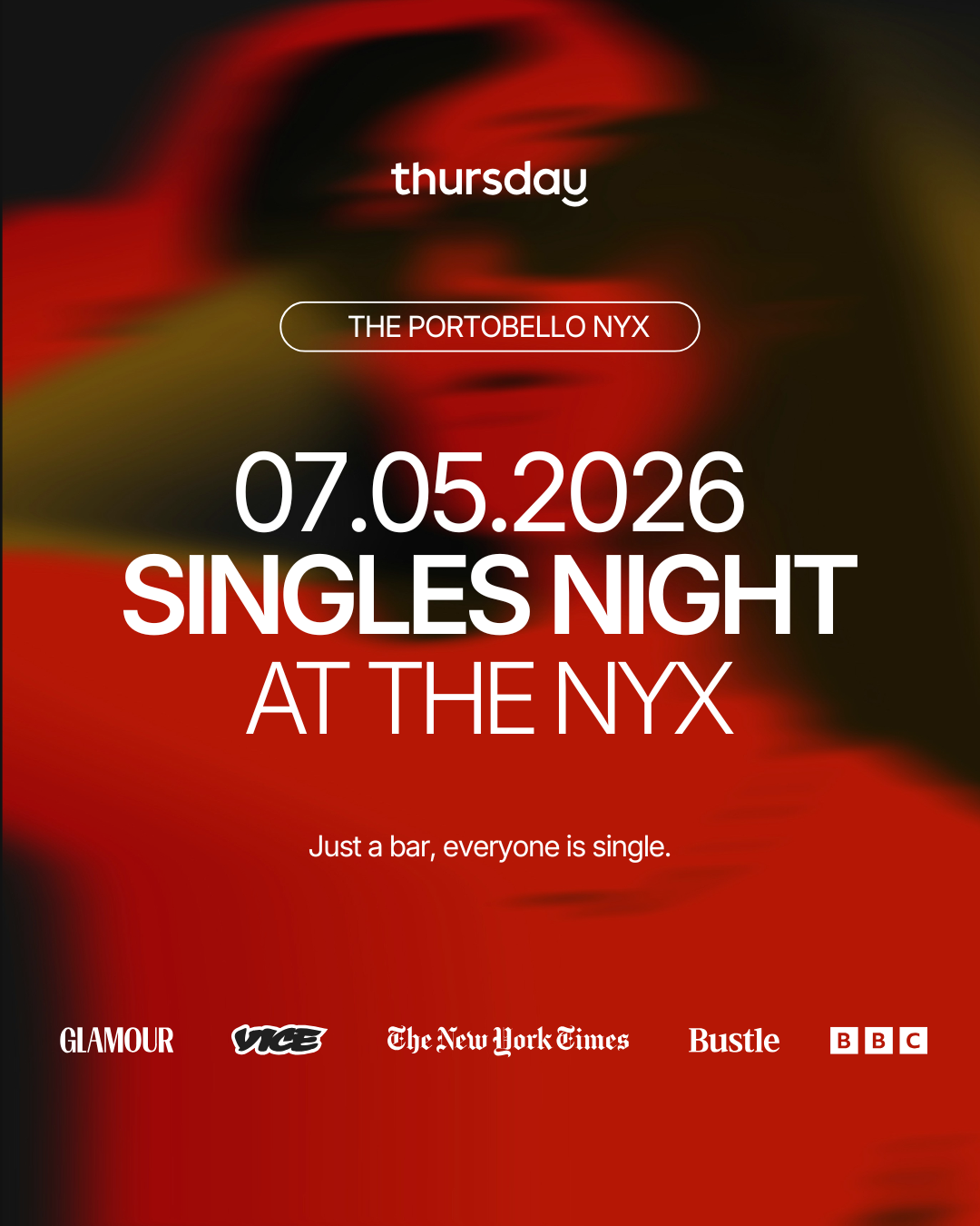 Thursday | Singles Mixer 28+ | Dublin