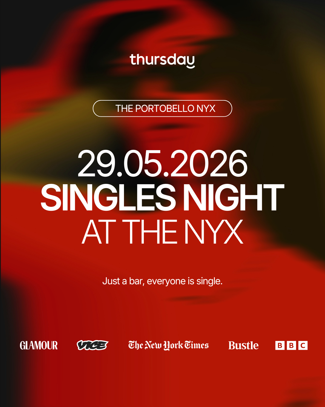 Friday | Portobello NYX 28+ | Dublin