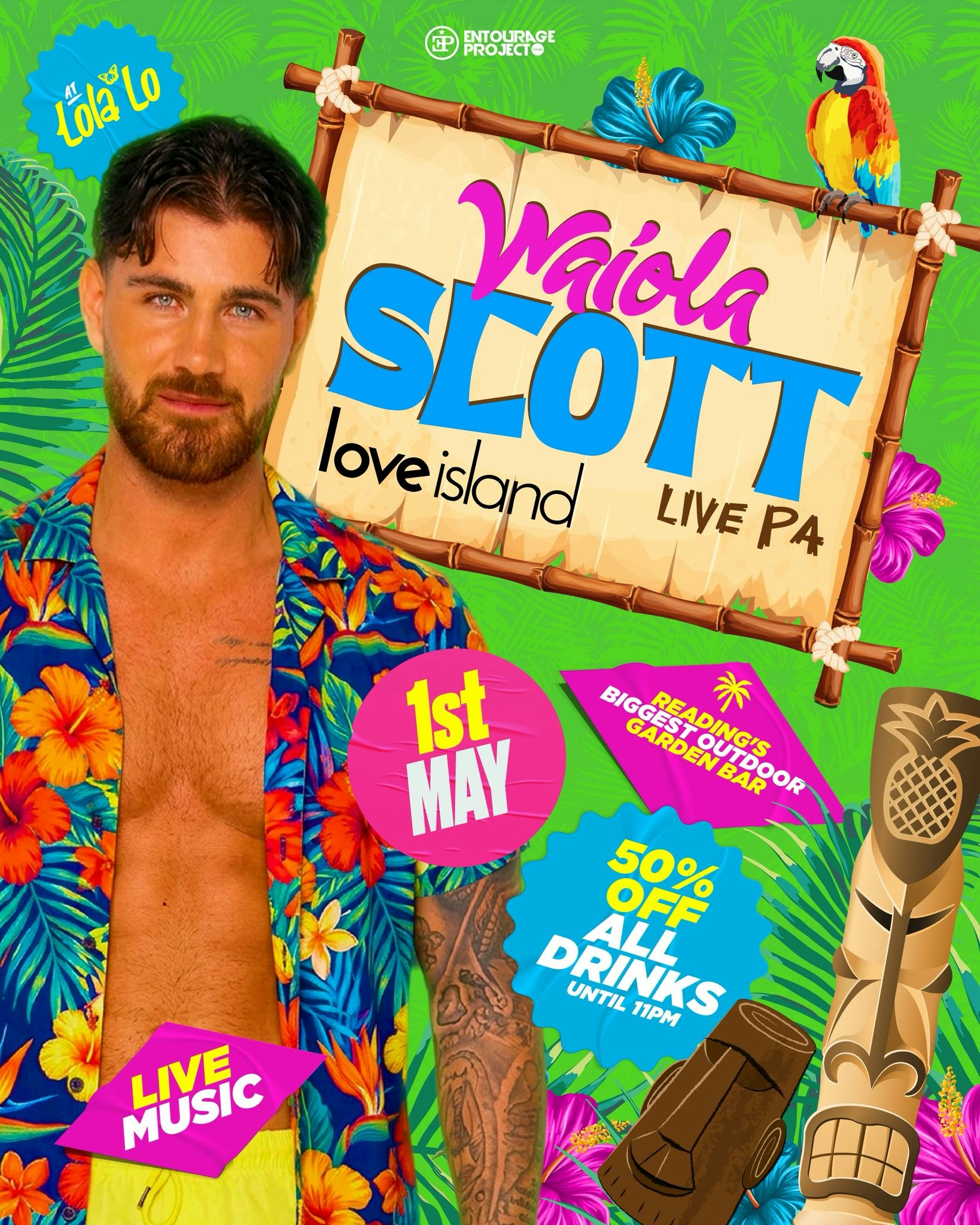 WAIOLA: SCOTT VAN DER SLUIS LIVE PA (LOVE ISLAND)💙🏝️