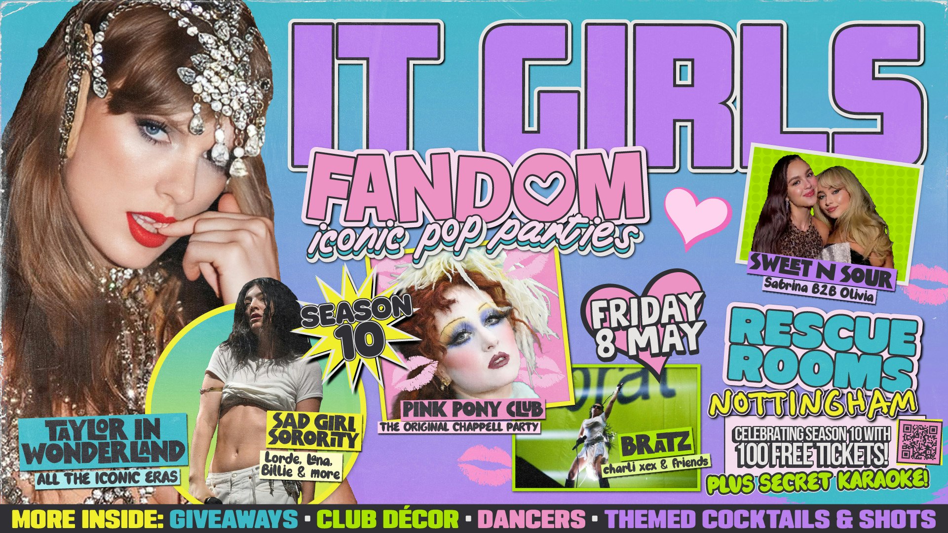 Fandom ♀️ It Girls ✨ Bratz, Pink Pony Club, Taylor in Wonderland + more!