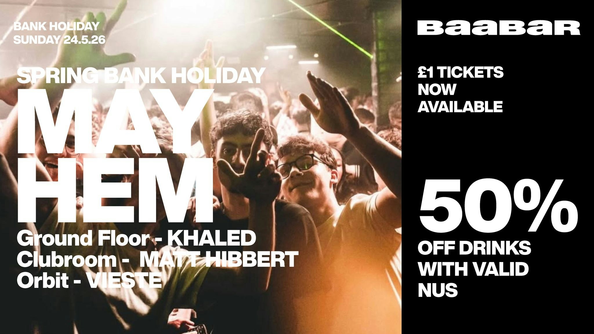 May Bank Holiday Special: Sunday 24th May 2026