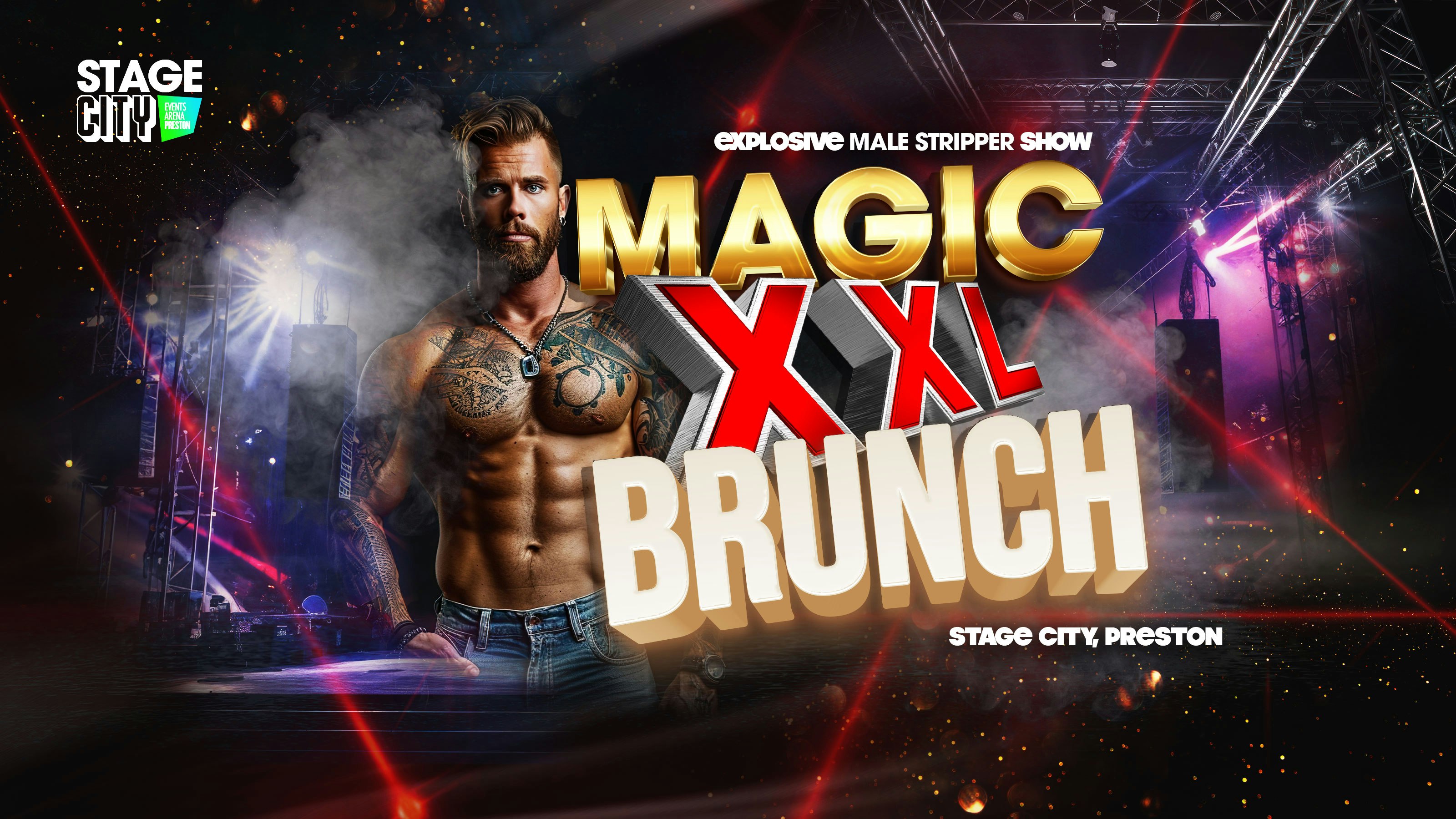 Magic XXL Stripper Brunch – The Wild X-Rated Party