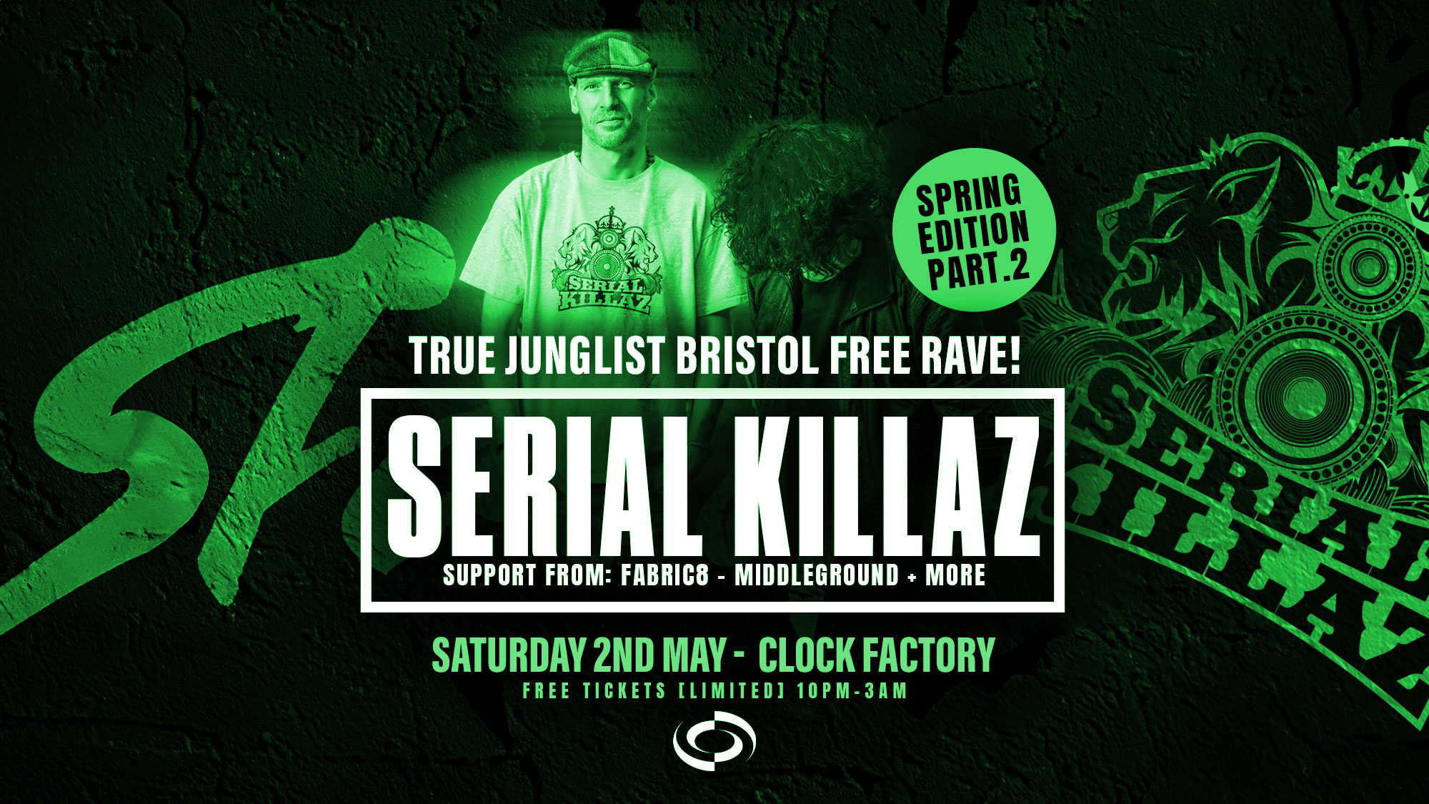 True Junglist FREE RAVE [Spring Edition Pt.2] – Serial Killaz