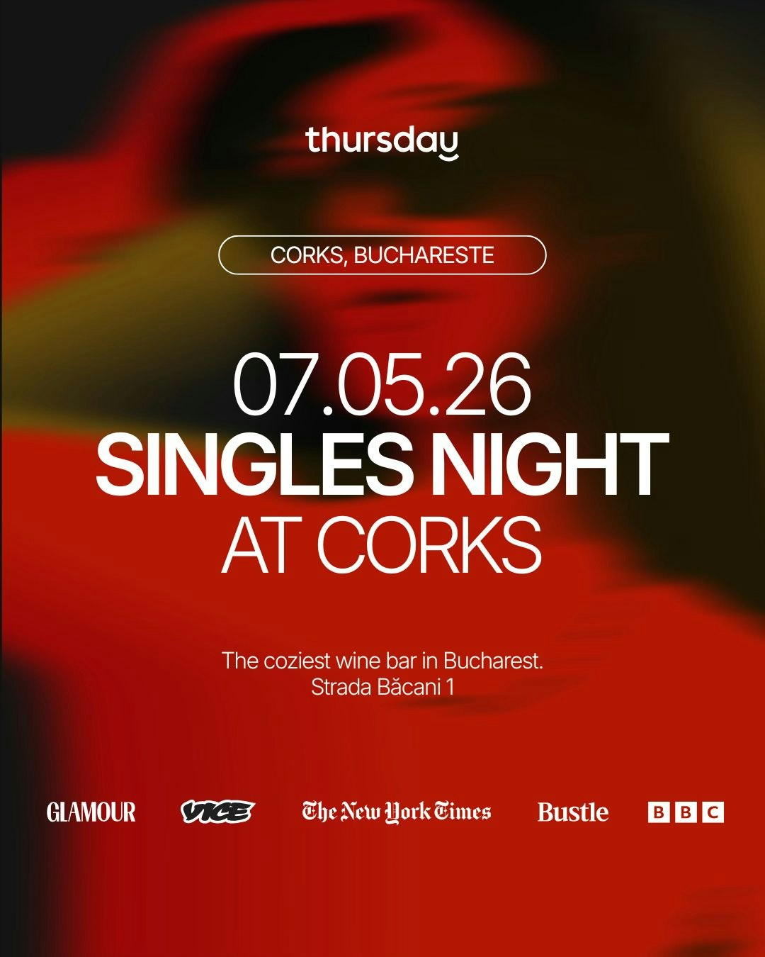 THURSDAY | WINE BAR SINGLES MIXER |  BUCHAREST