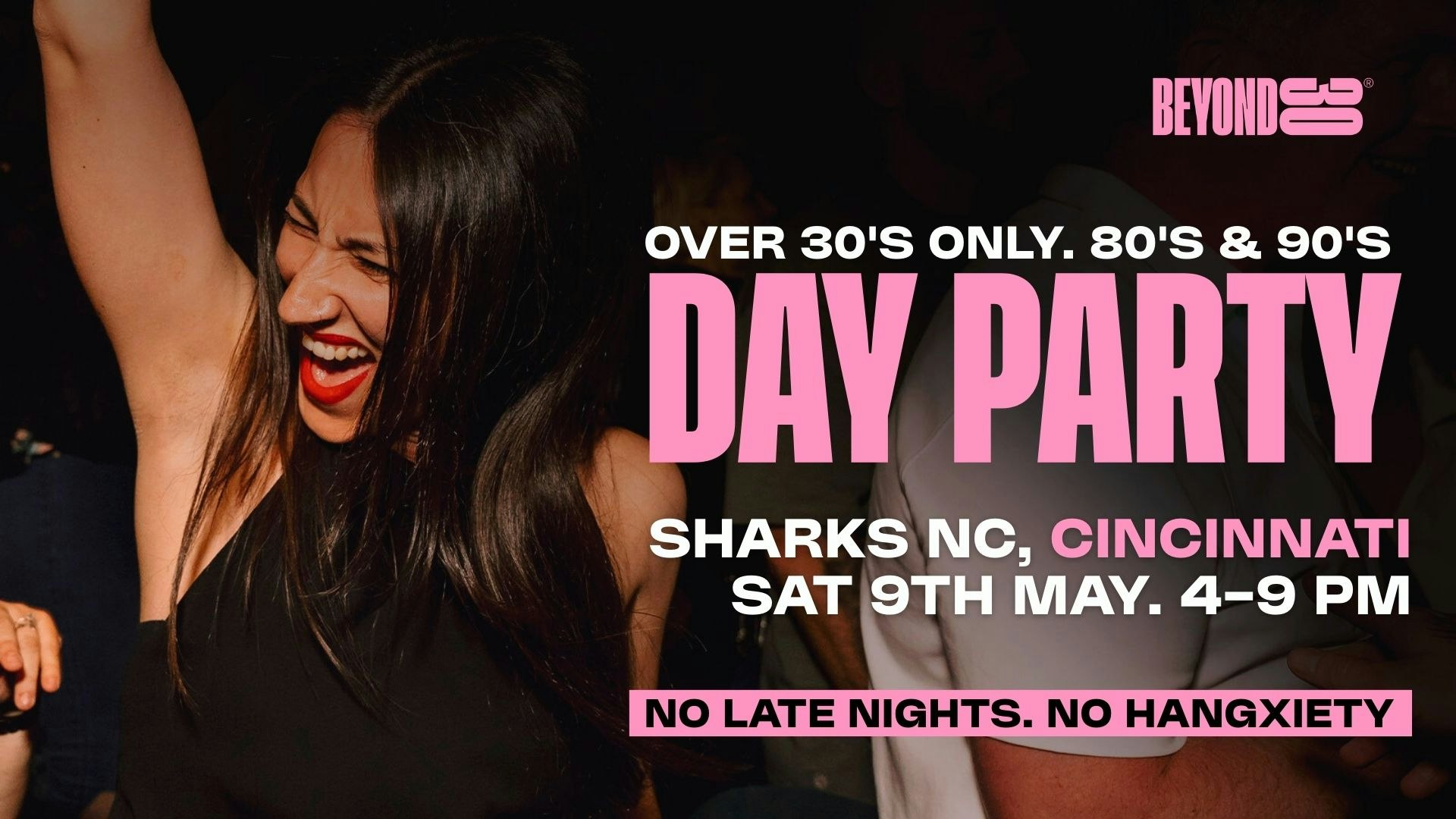 80s & 90s Over 30s Daytime Clubbing – CINCINNATI🕺🏽