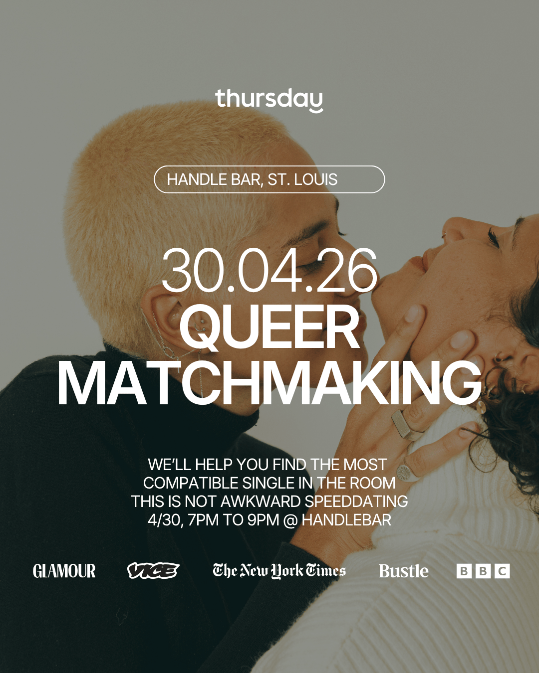 Thursday | Queer Matchmaking at Handlebar | St. Louis