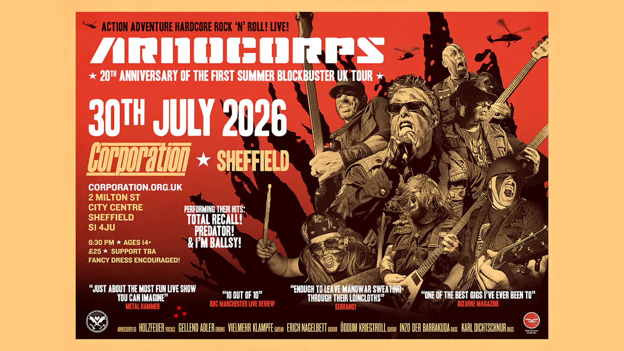 Arnocorps poster at Corporation