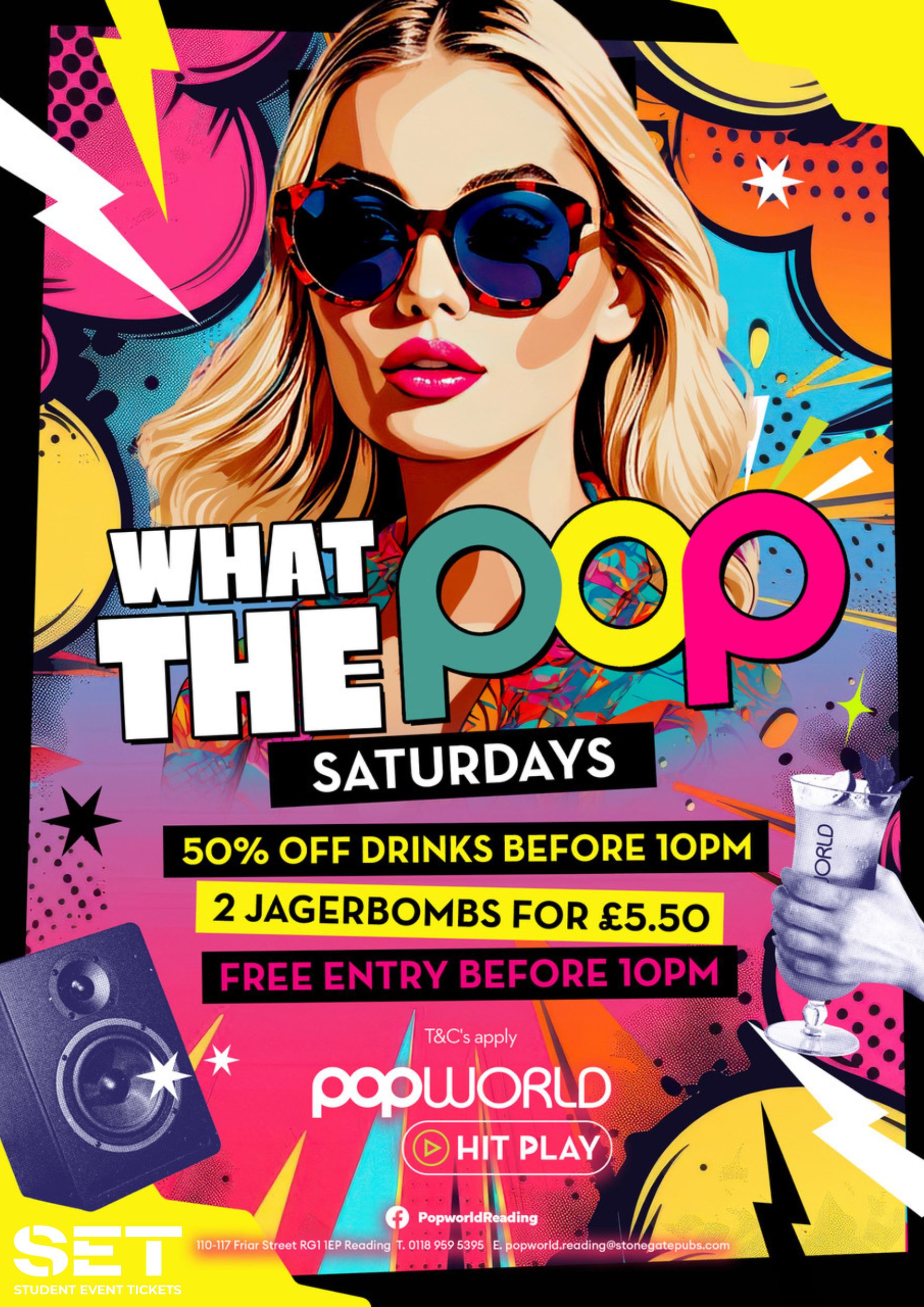WHAT THE POP SATURDAYS @ POPWORLD READING 16TH MAY at Popworld ...