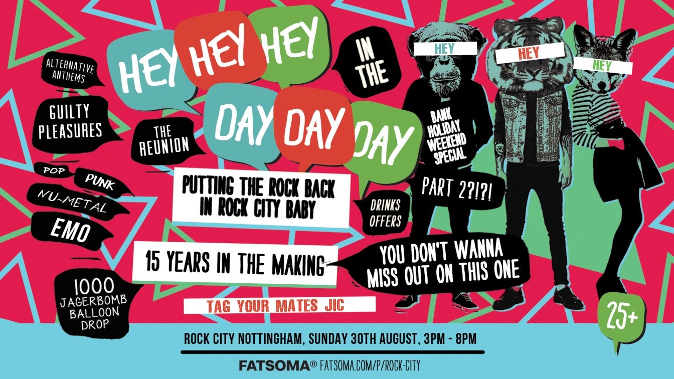 Hey Hey Hey In The Day Day Day! – The Reunion Part 2?!?! (1000 Jägerbomb Balloon Drop Bank Holiday Special) – 30/08/26