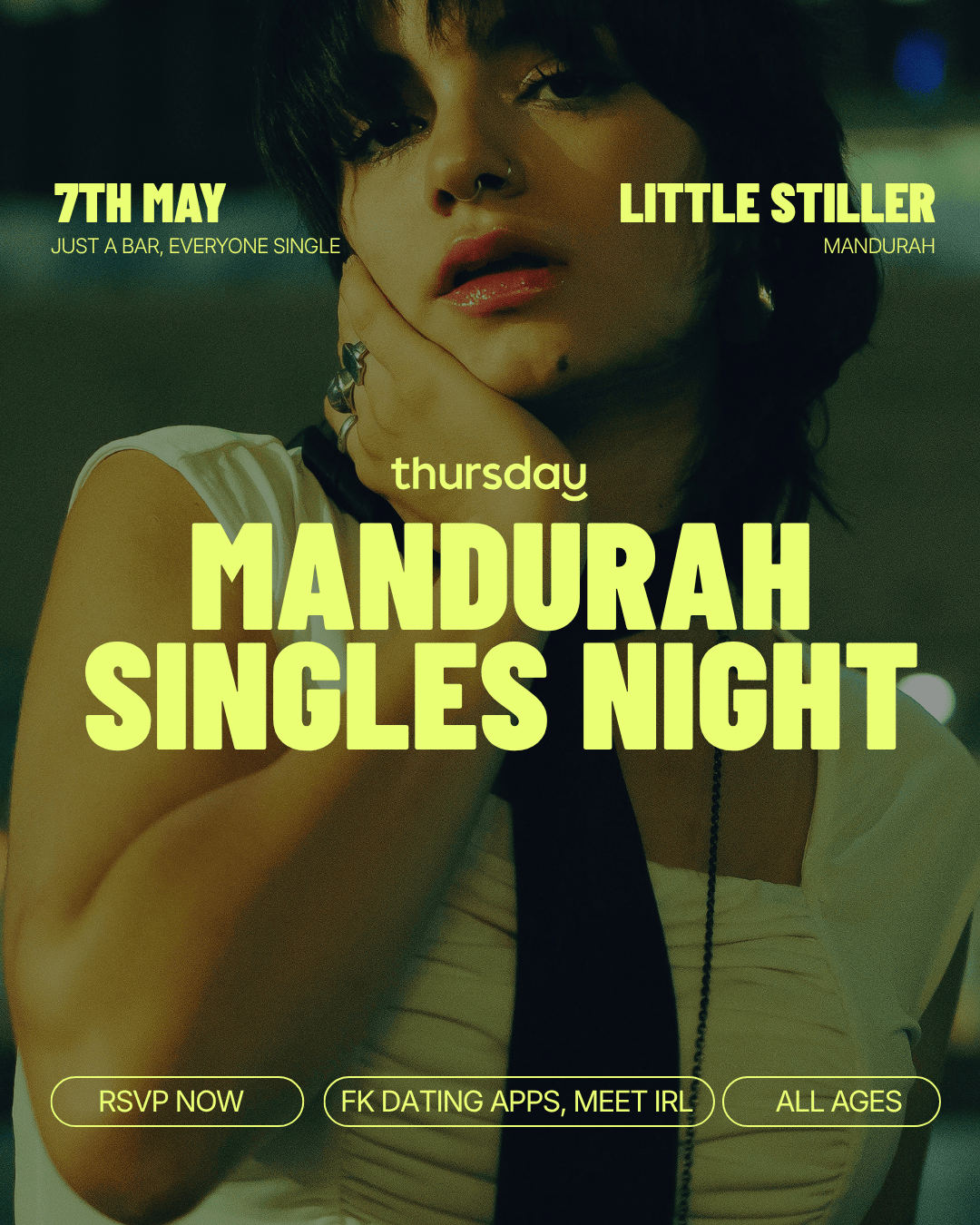 Thursday | Mandurah Singles Night @ Little Stiller | Mandurah (All Ages)
