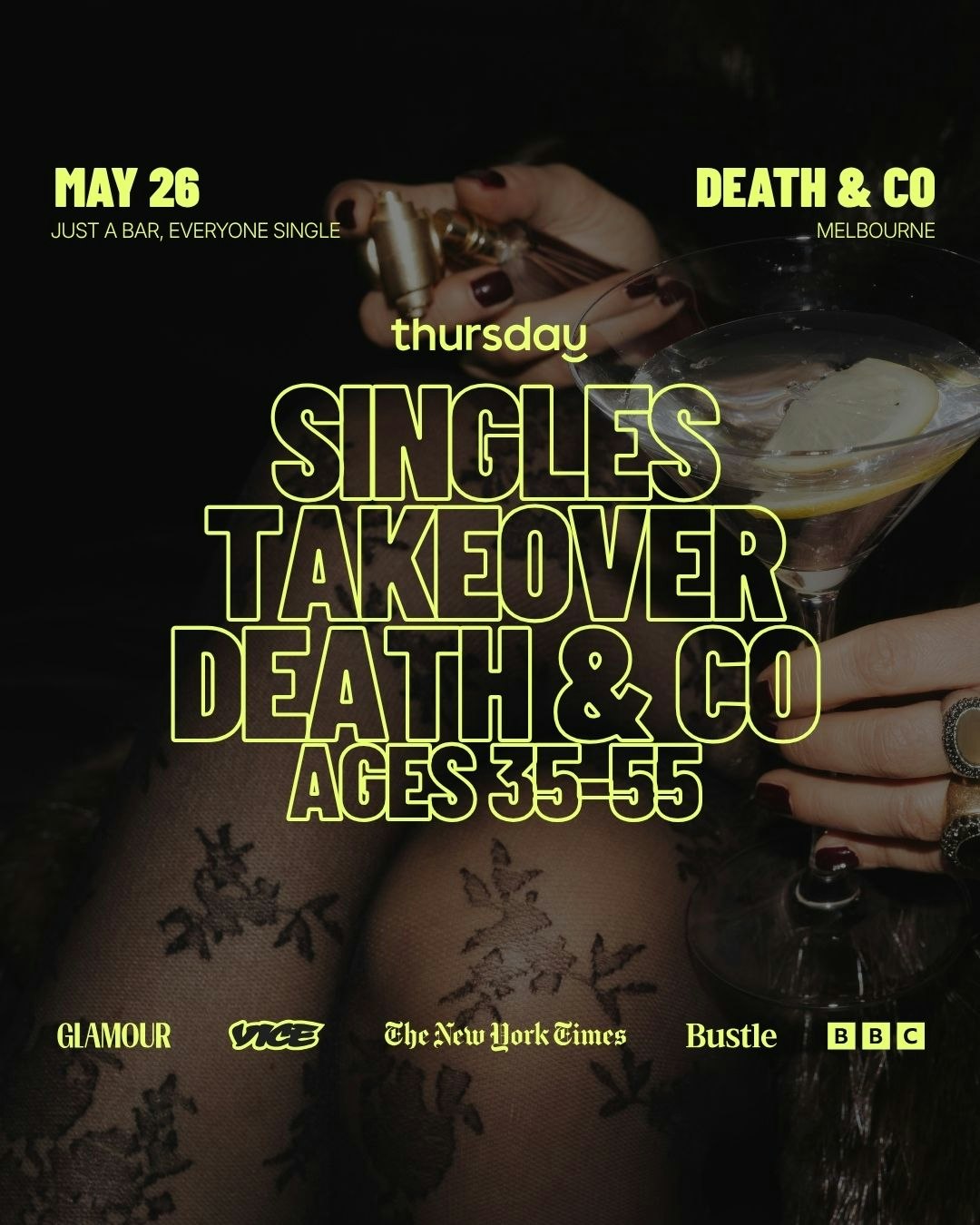 Thursday | Death & Co Cocktail Bar (35-55) | CBD