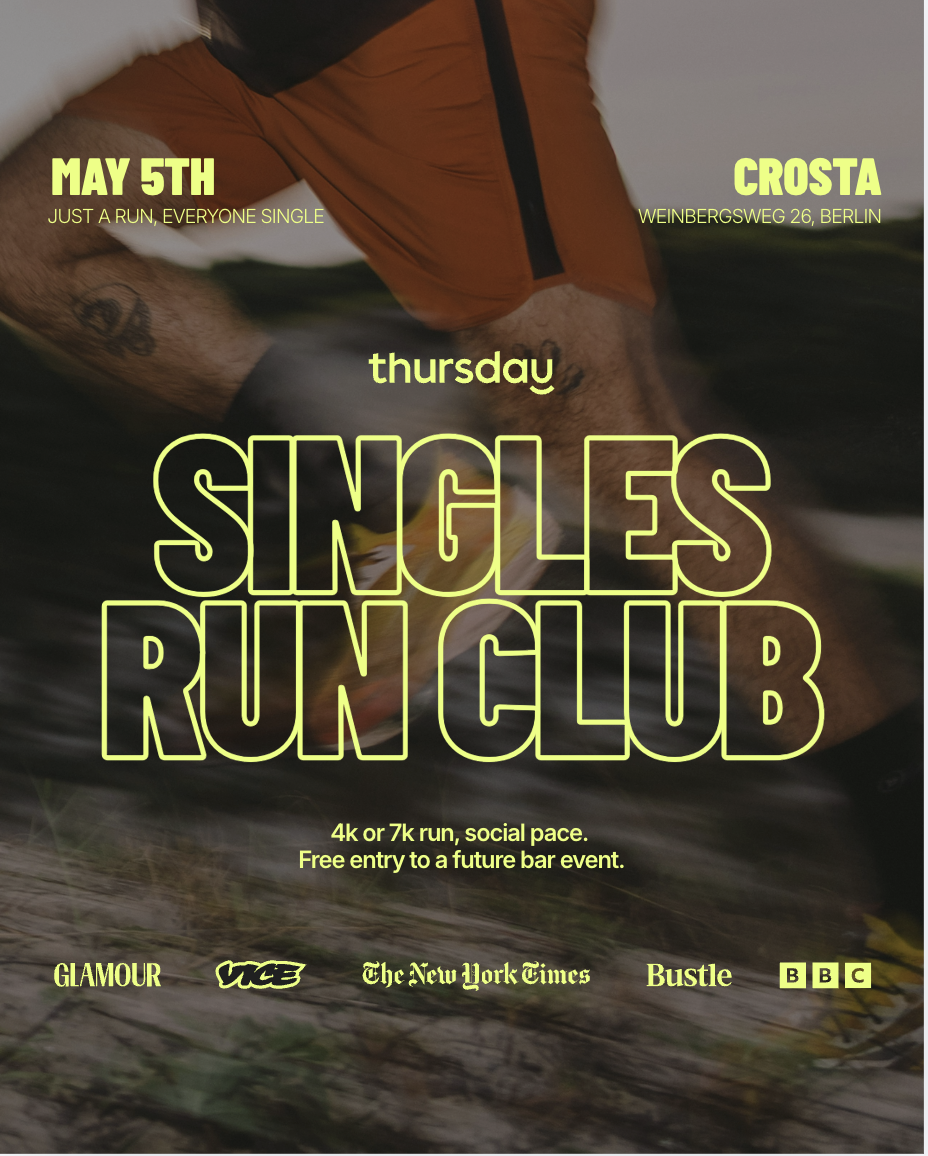 Tuesday I Singles Run Club I Berlin