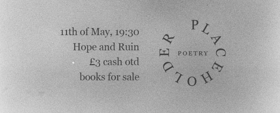 Placeholder – Poetry Night