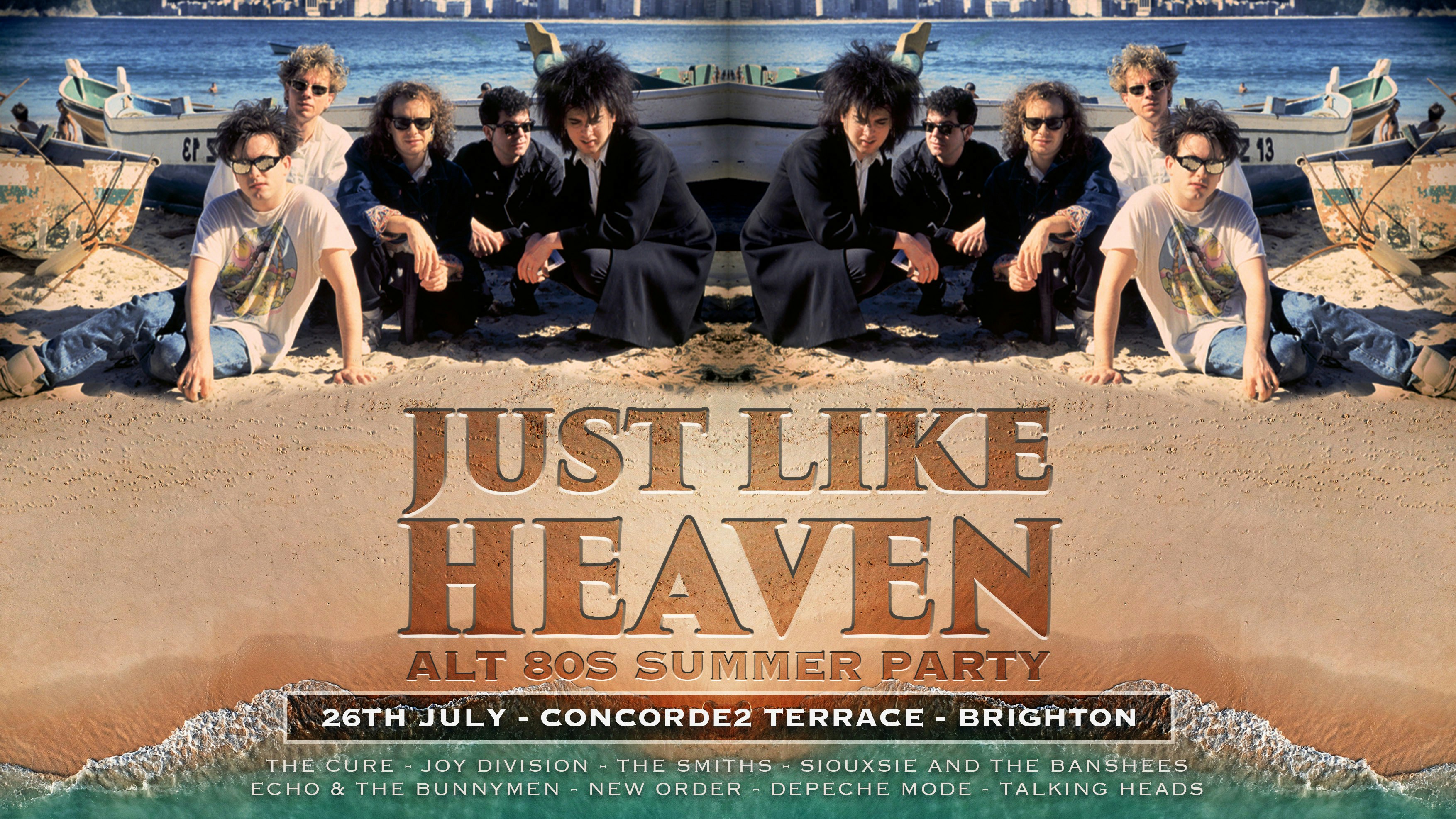 Just Like Heaven: Alt 80’s Summer Terrace Party (Brighton)