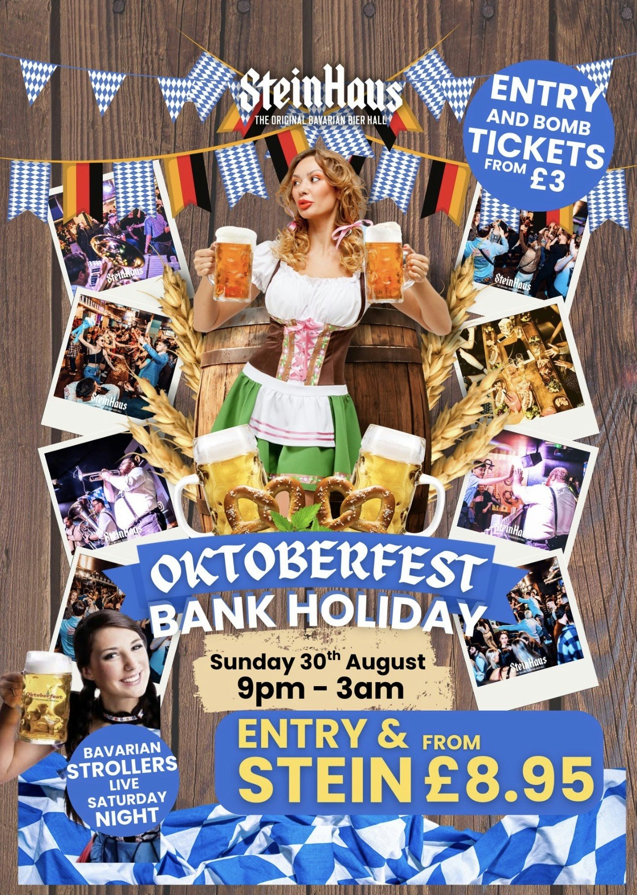 BANK HOLIDAY SUNDAY @ STEINHAUS