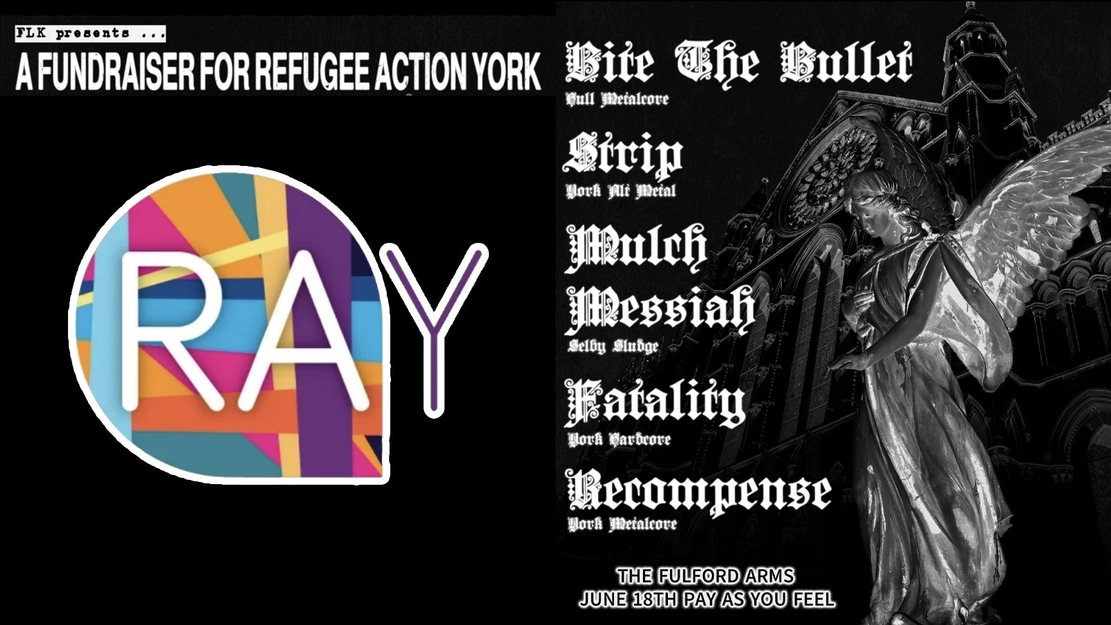 BITE THE BULLET – STRIP – MULCH MESSIAH – FATALITY – RECOMPENSE