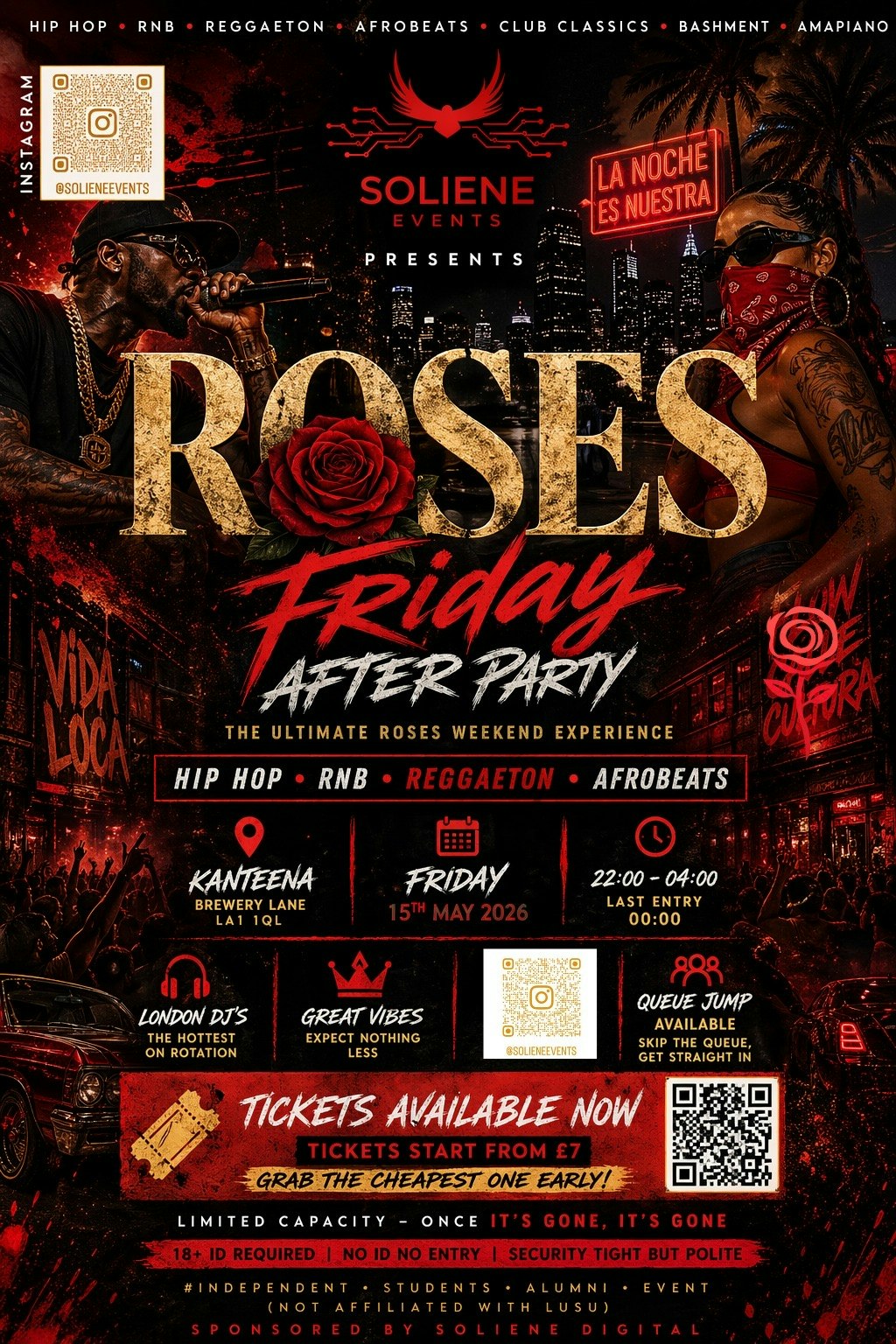 SOLIENE: ROSES – FRIDAY TAKEOVER