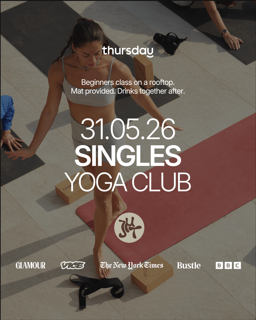 Sunday | Singles Yoga Club | Athens | 27-40