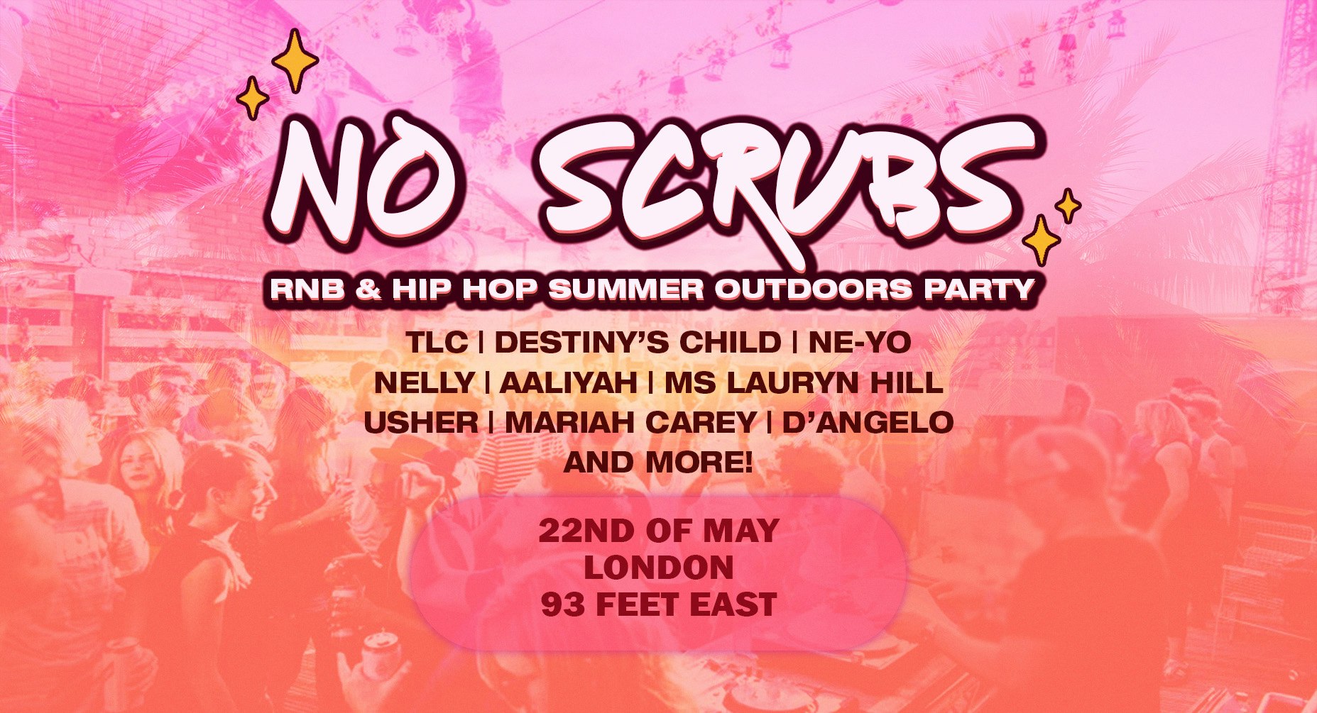 No Scrubs: 90s & 00s R&B Party (London)
