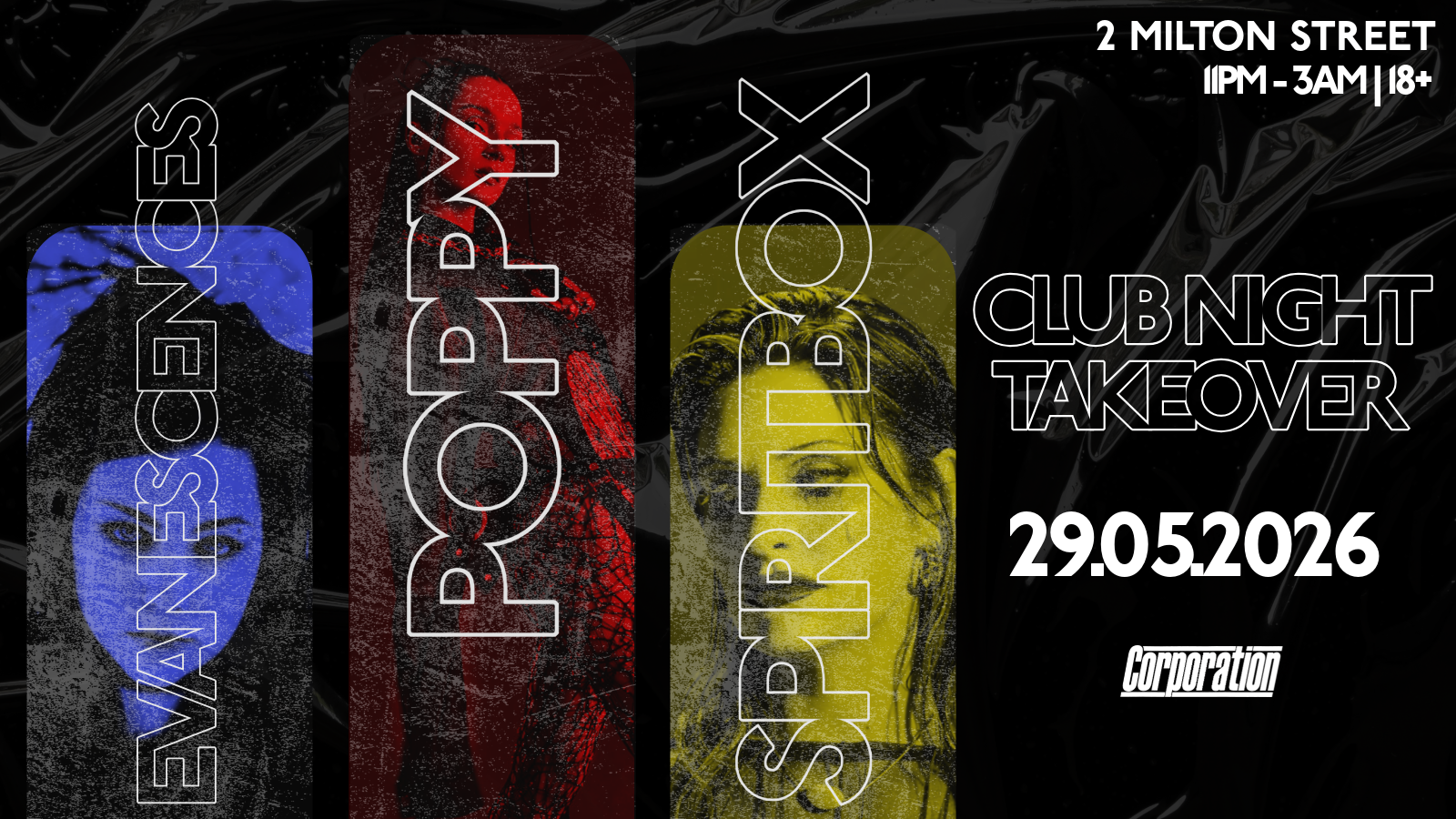 Evanescene x Poppy x Spiritbox | Friday Corp