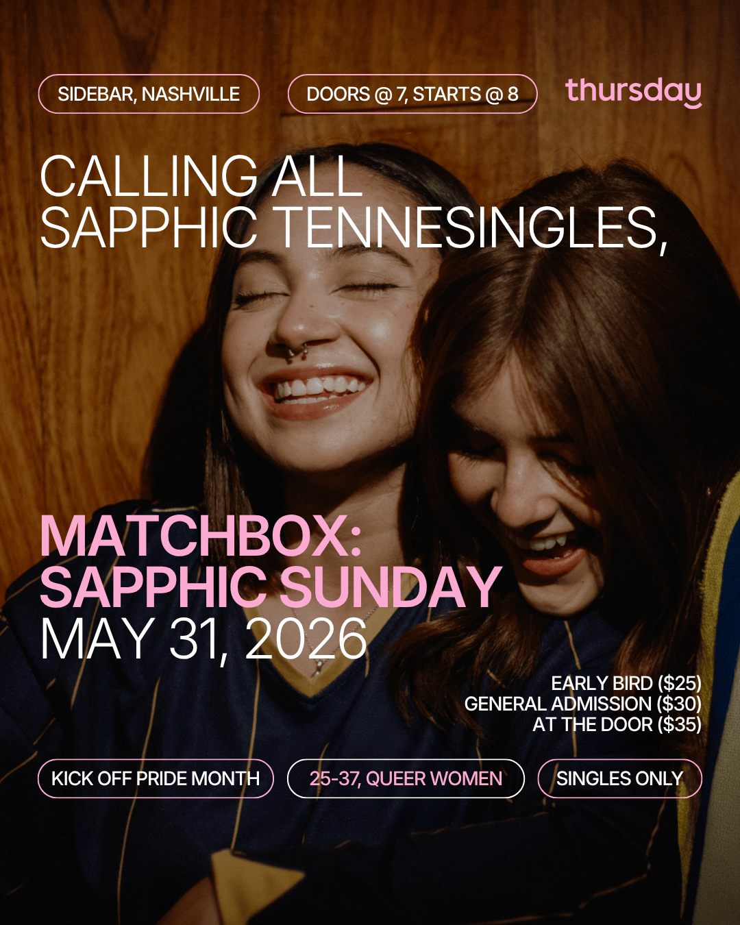Sunday | Matchbox: Sapphic Sunday | Nashville