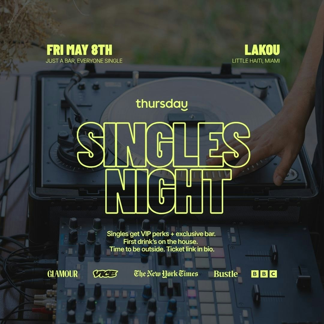 Friday | Afrobeats Singles Night @ Lakou | Little Haiti