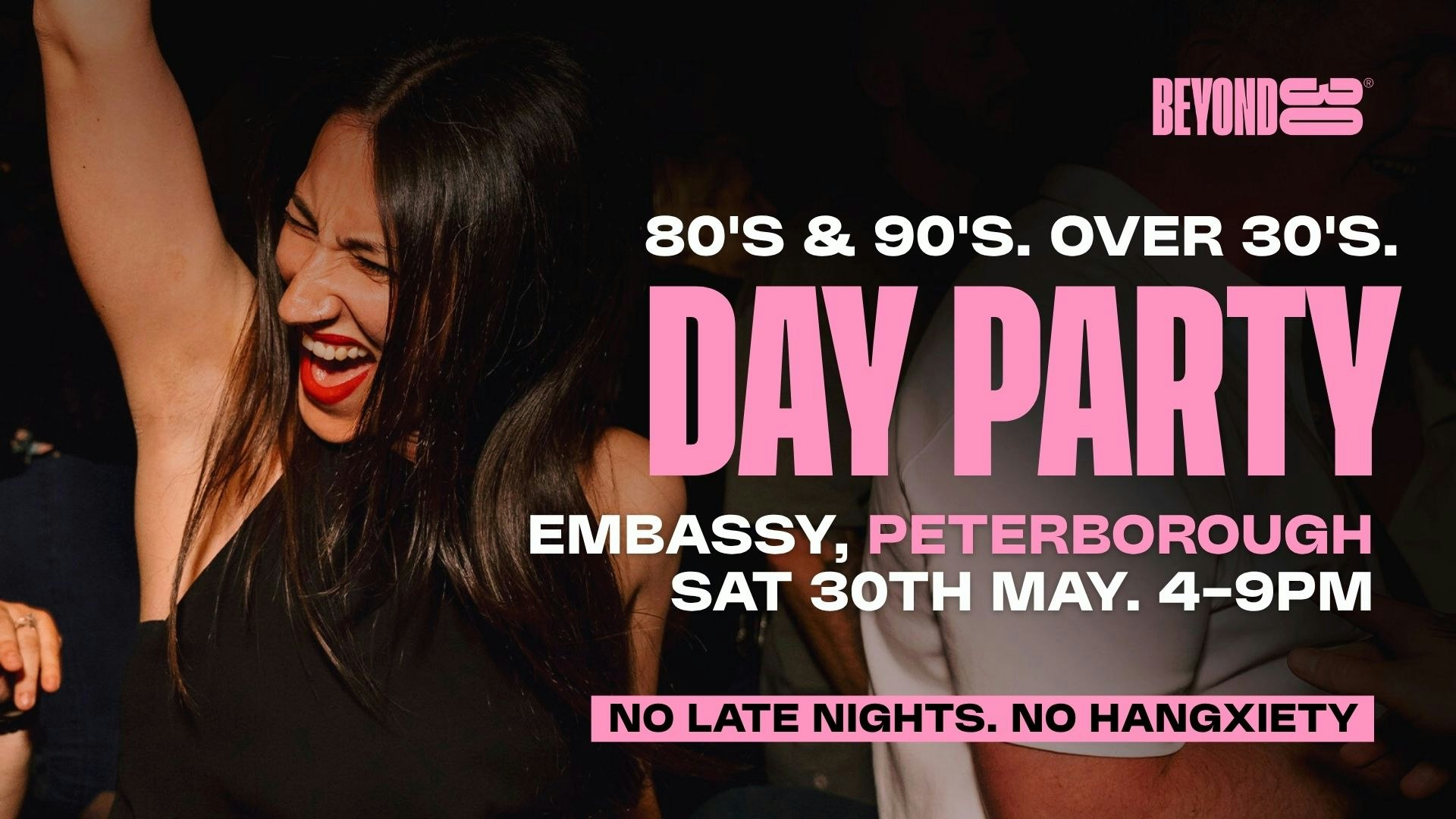 80s & 90s Over 30s Daytime Clubbing – PETERBOROUGH🕺🏽