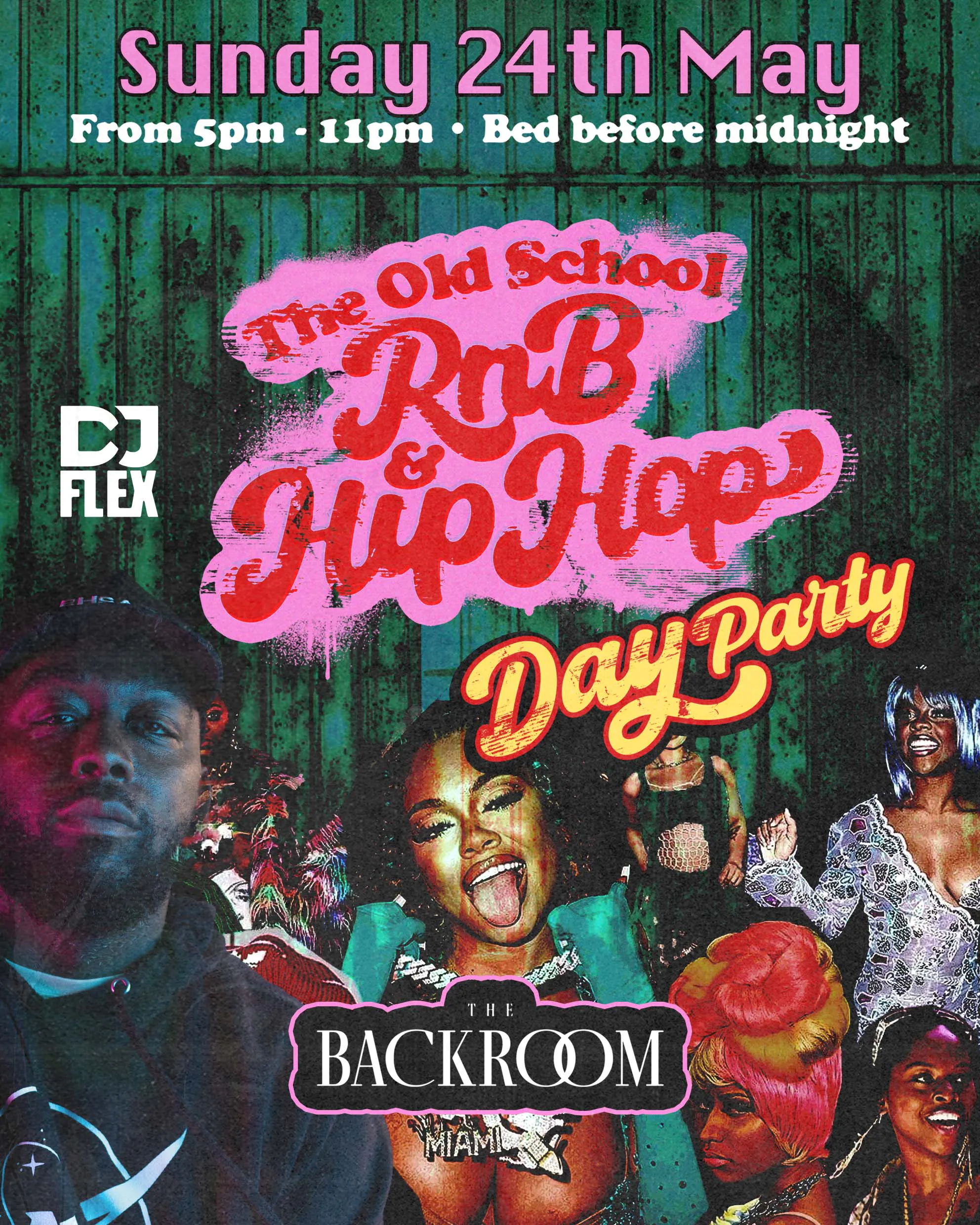 80's / 90's RnB & Hip Hop (Day Club Experience) x DJ Flex @ The