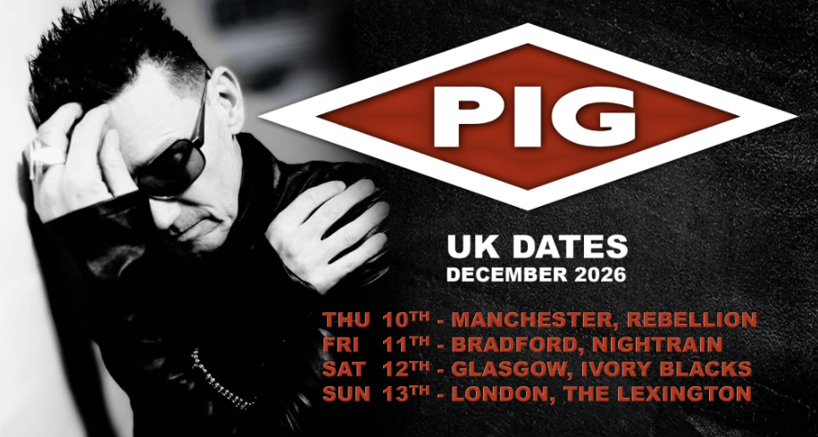 PIG@ GLASGOW Ivory Blacks –  Plus supports TBA 