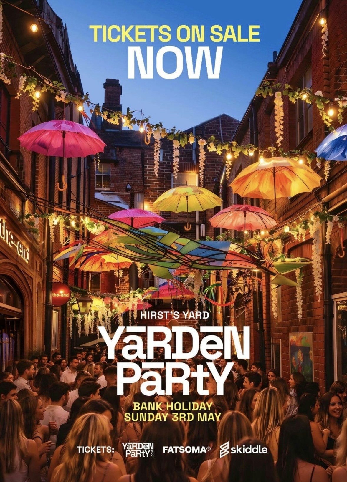 Yarden Party After Party! @ Space Leeds – 3rd May!