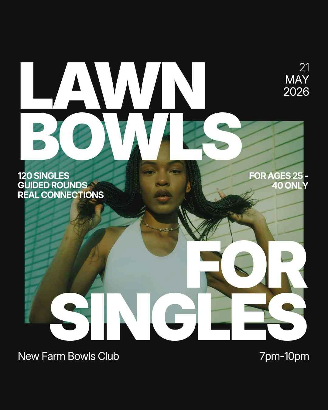 Thursday | Singles Social Bowls @ New Farm Bowls Club (25-40) | New Farm