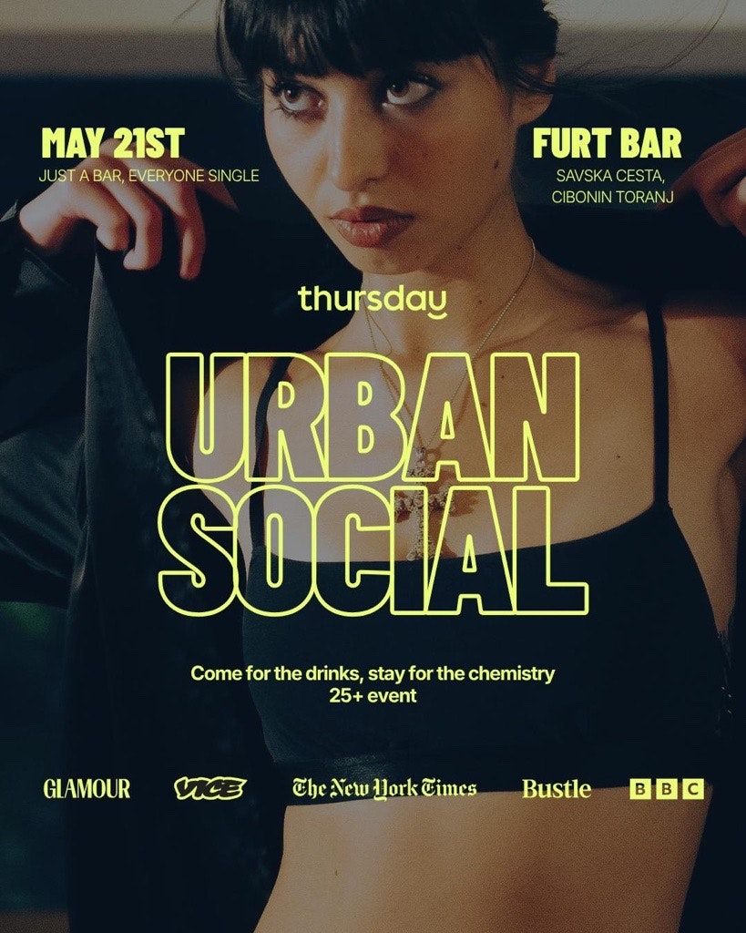 Thursday | Urban Social at Caffe bar FURT | Zagreb