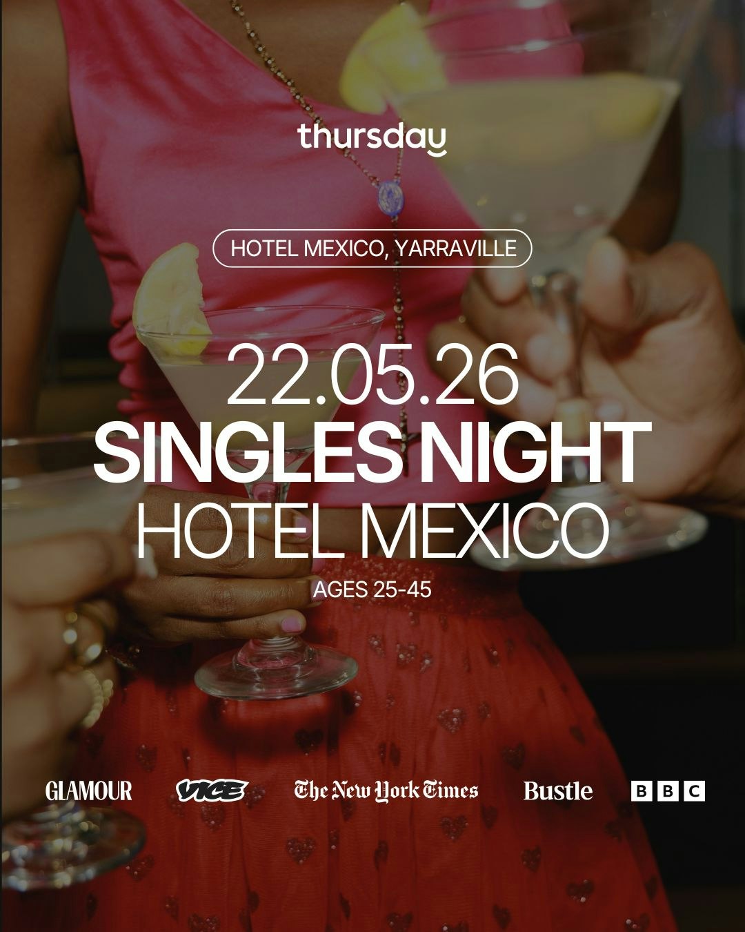 Friday | Westside Singles Friday Night (25–45)  | Yarraville