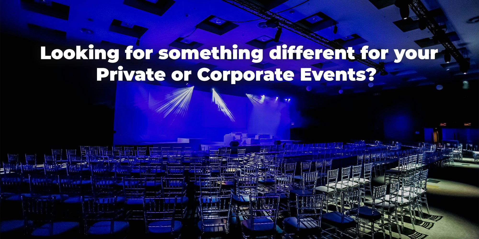 Private Booking – Event Host