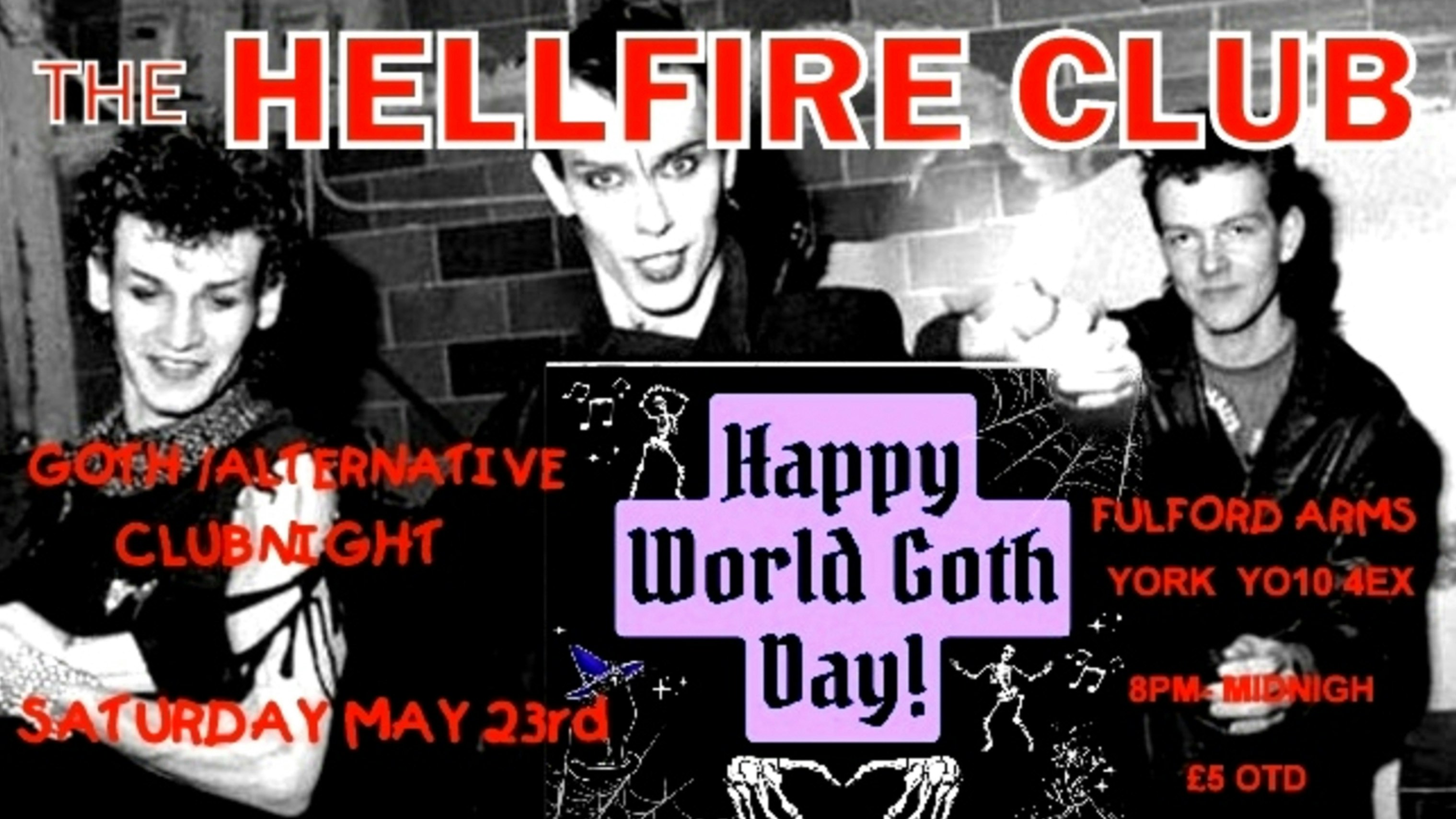 The Happy House Goth / 80s Club Night (8pm -12am) (18+ entry)