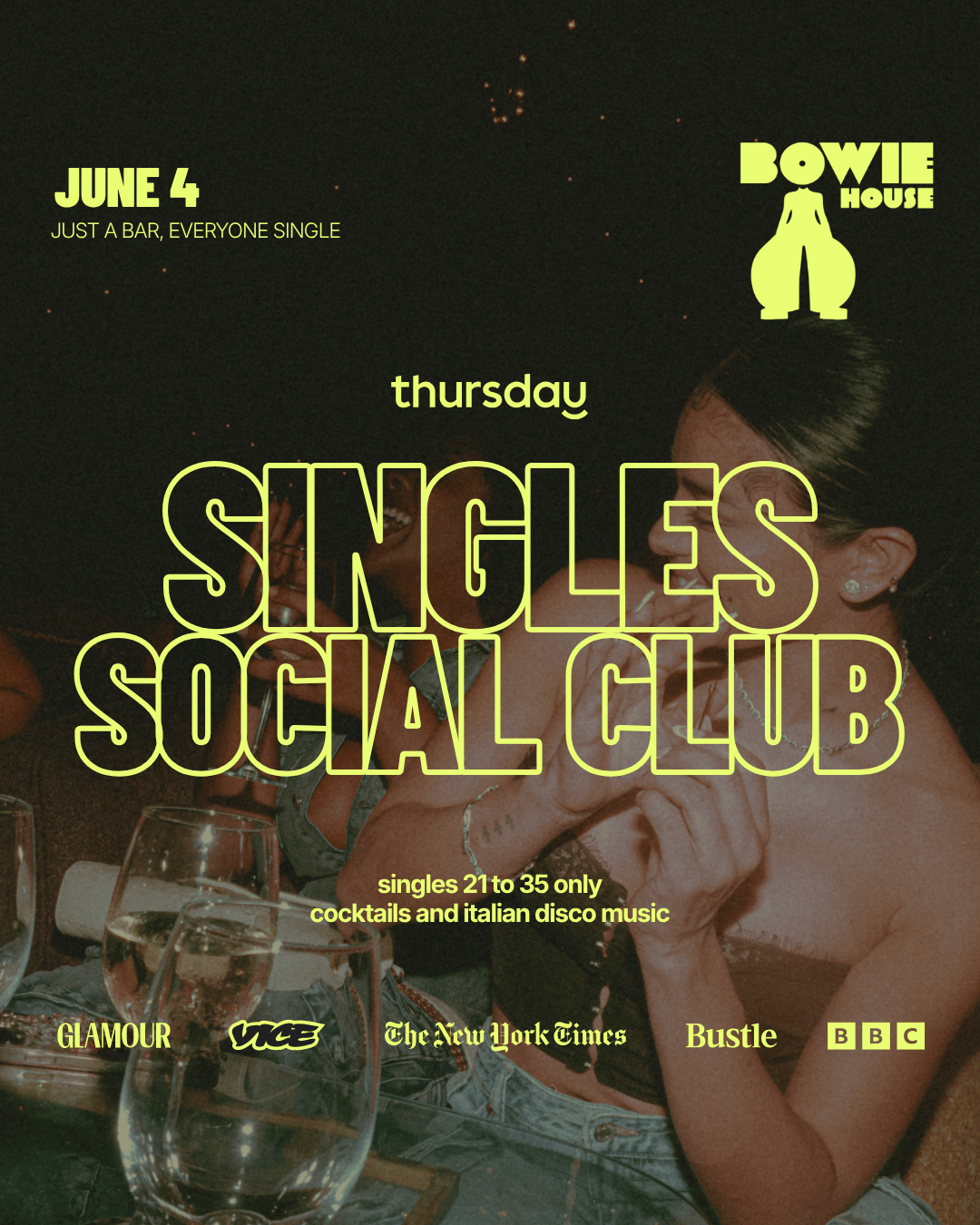 Thursday | Singles Social Club | Thessaloniki | 21-35