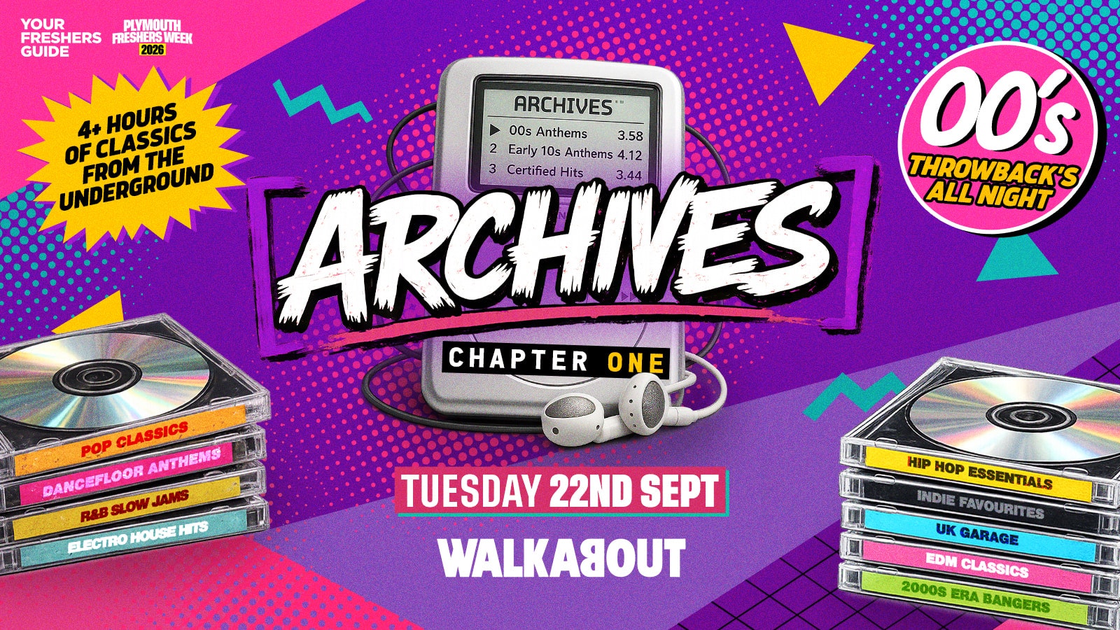ARCHIVES – The UK’s Newest Throwback Party | Plymouth Freshers 2026