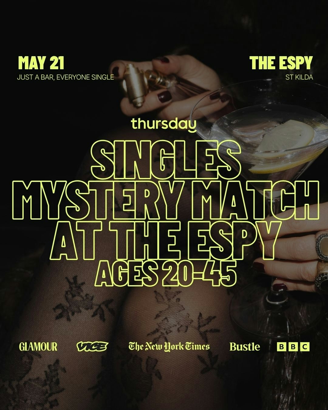 Thursday | Mystery Match at The Espy | St Kilda