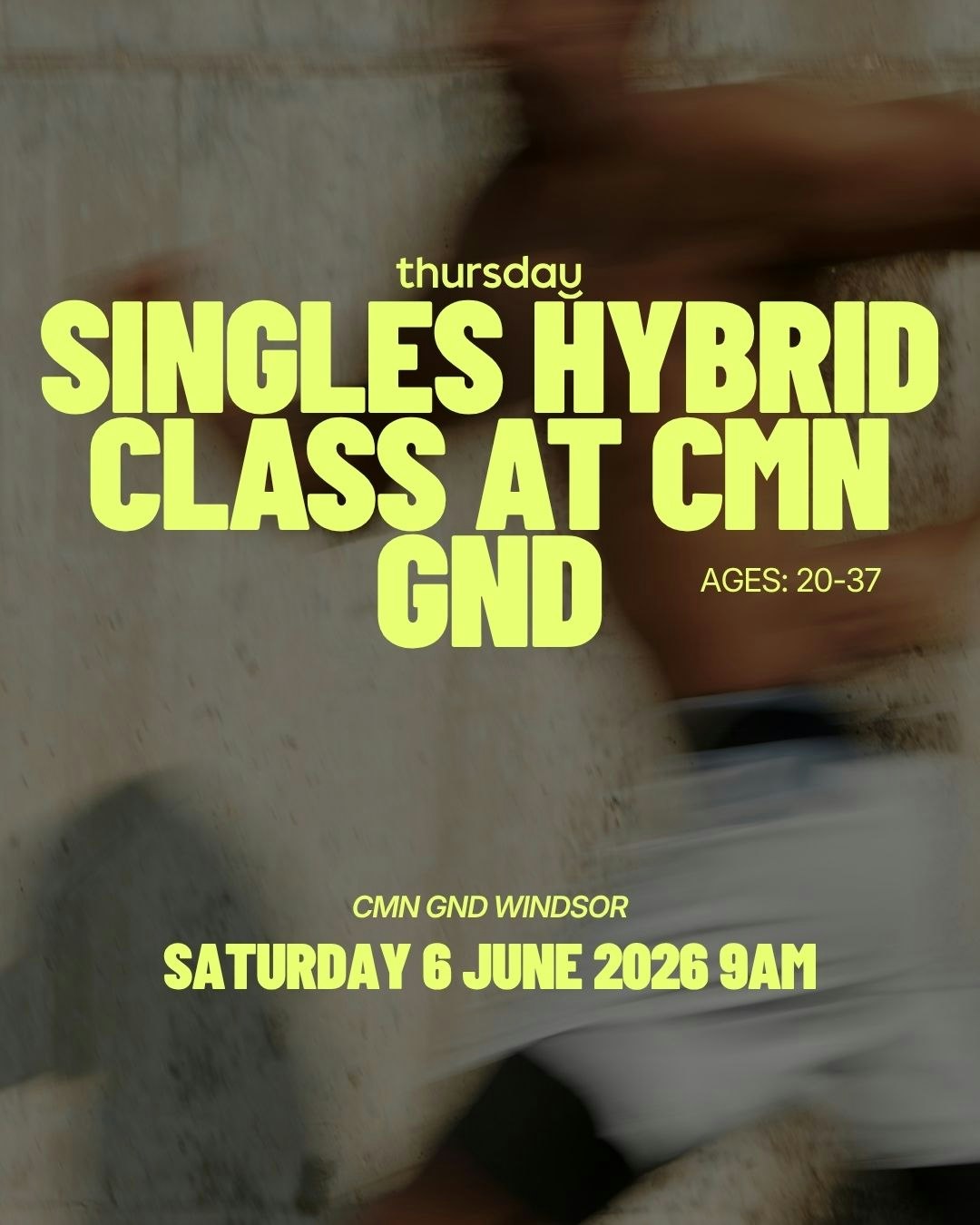 Saturday | Gym Session 22-37 | Windsor
