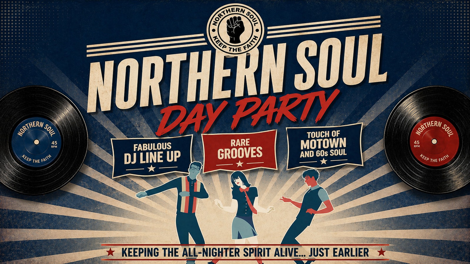 Northern Soul Day Party: Edinburgh ✊