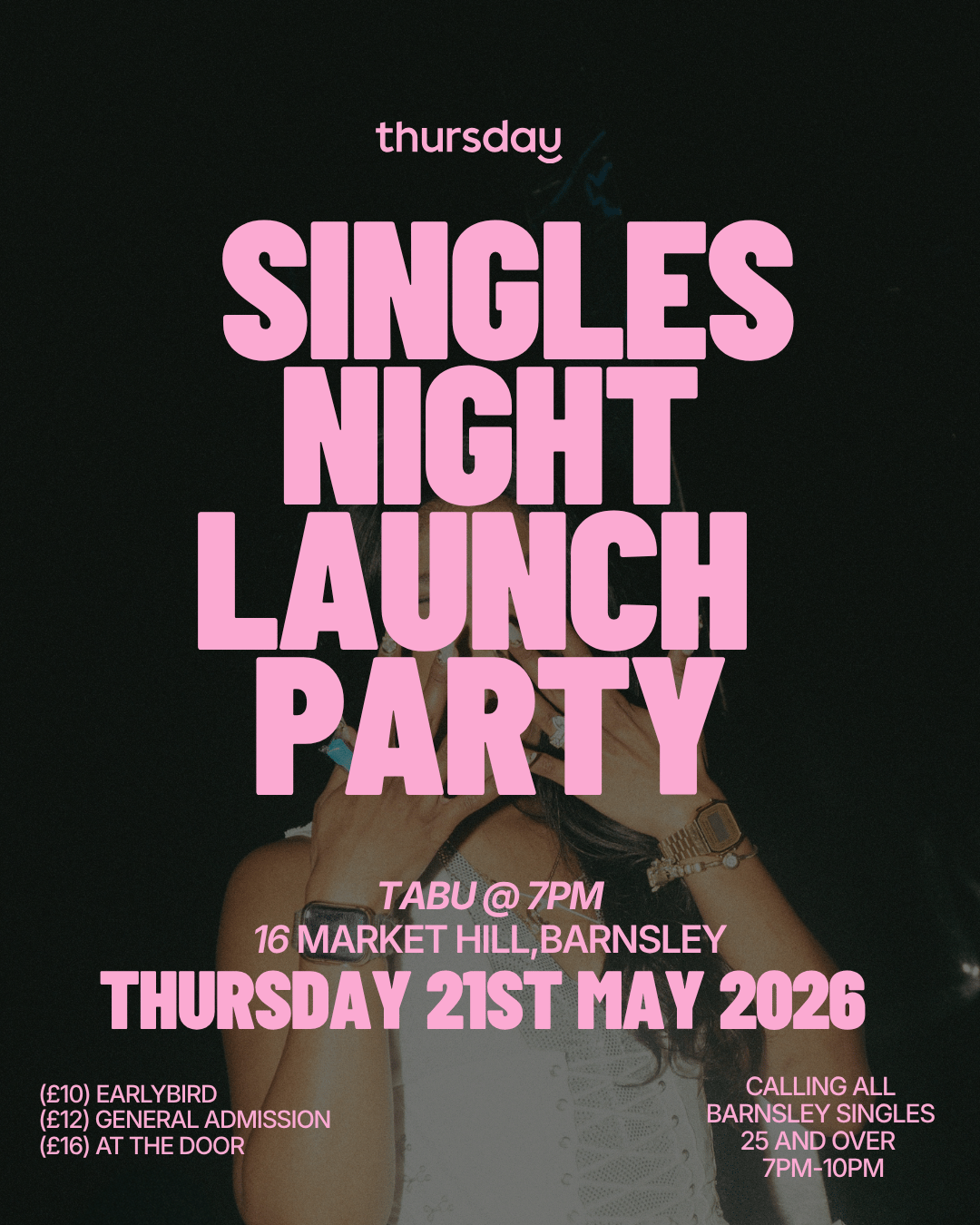 Thursday | Singles Night Launch Party | Barnsley
