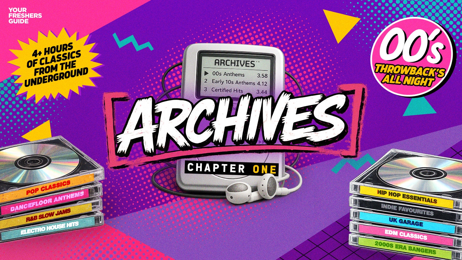 ARCHIVES – The UK’s Newest Throwback Party | Manchester Freshers 2026