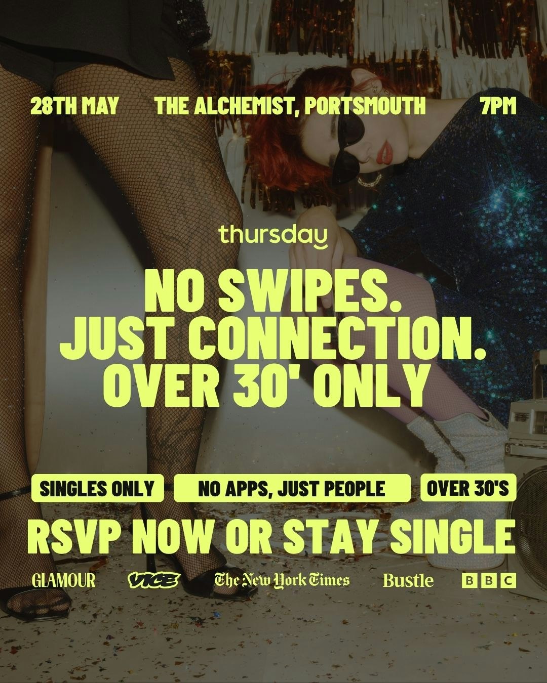 Thursday | The Alchemist (30+) | Portsmouth