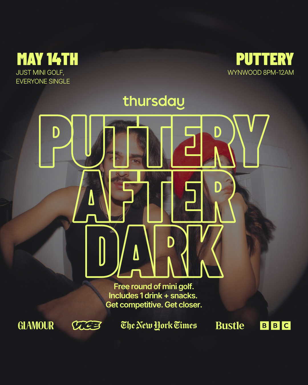 Thursday | Puttery After Dark: Exclusive Singles Night | Wynwood