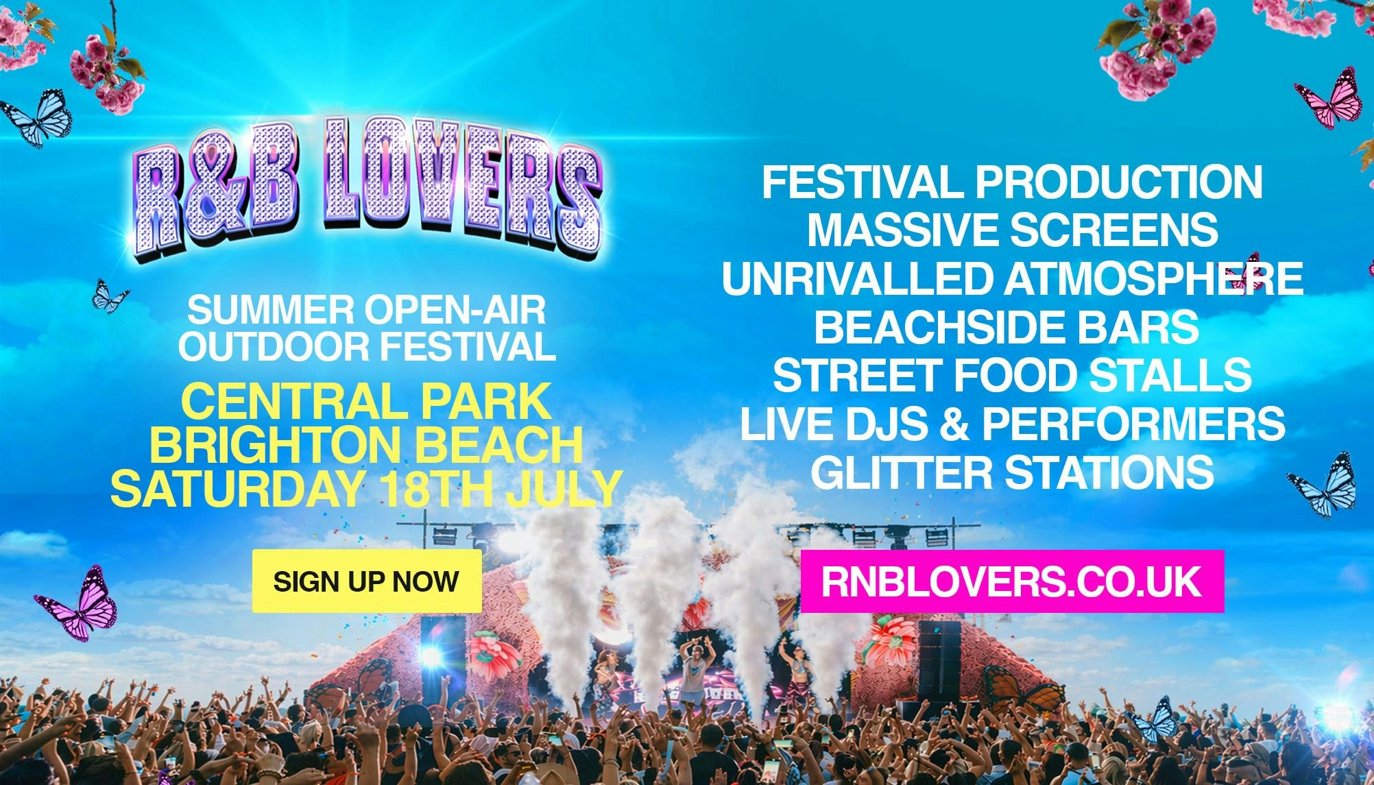 R&B Lovers –  Summer Outdoor Beach Festival – Central Park Brighton [PRE-SALE TICKETS ON SALE NOW!]