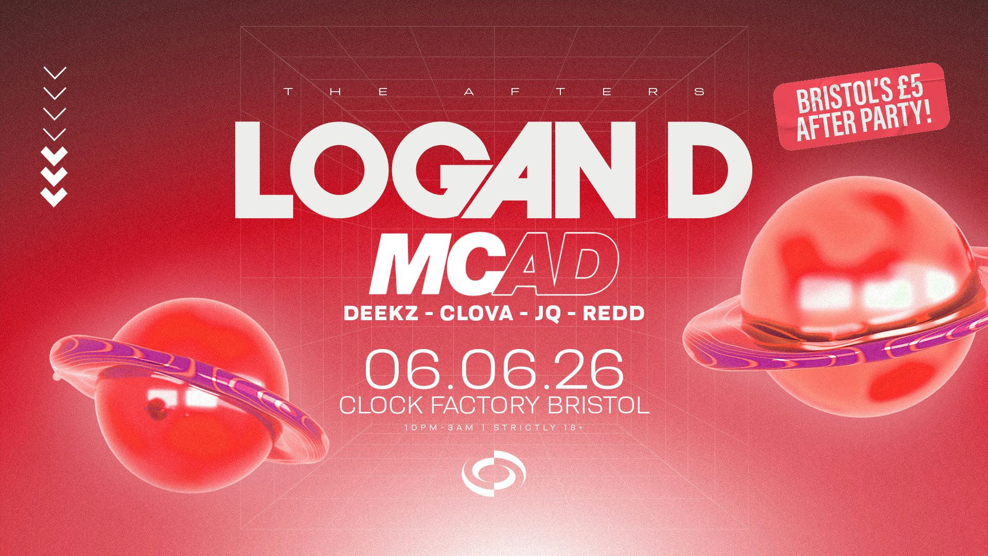 Logan D & MC AD [Bristol’s £5 After Party]