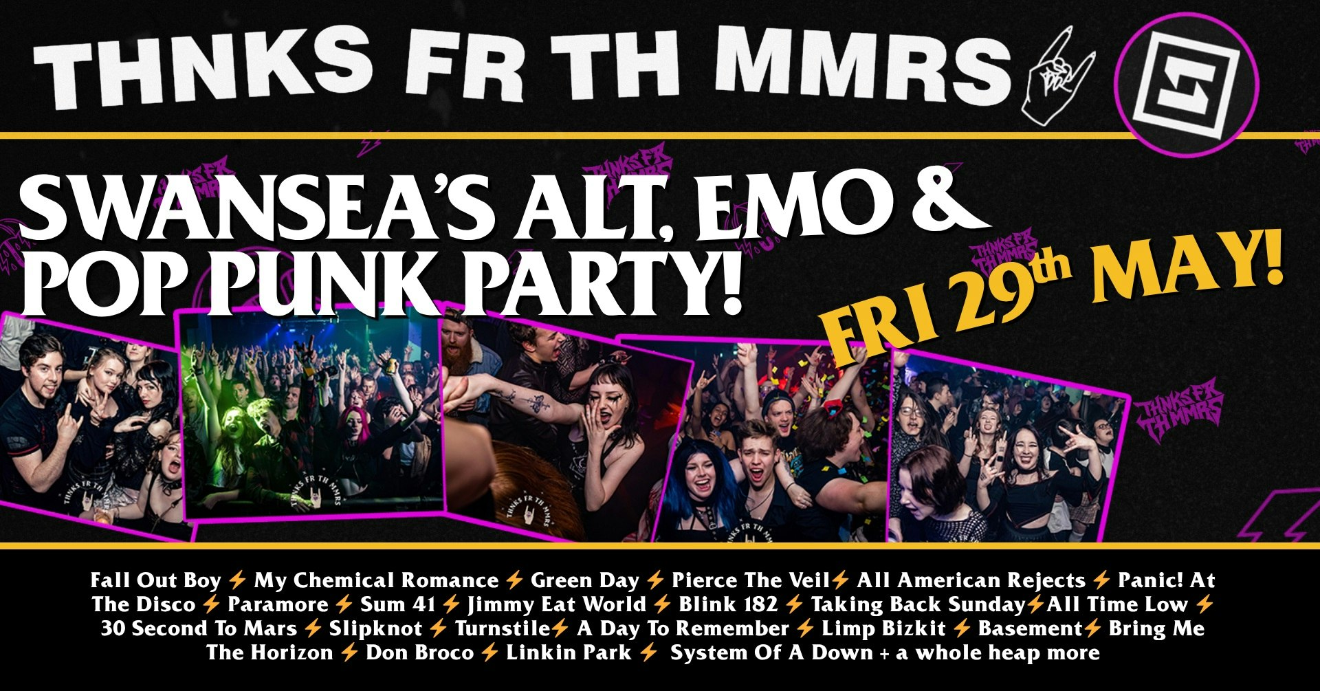 THNKS FR TH MMRS