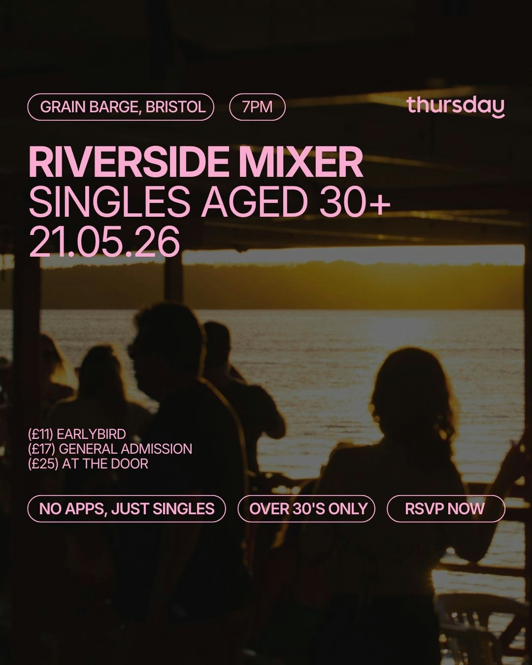 Thursday | The Grain Barge (30+) | Bristol