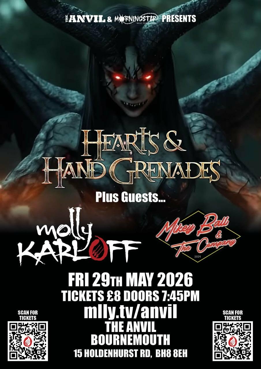 Hearts & Hand Grenades // Molly Karloff // Mikey Ball & The Company