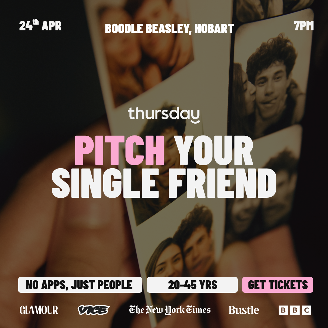 Friday | Pitch Your Single Friend [20-45]  | Boodle Beasley | Hobart